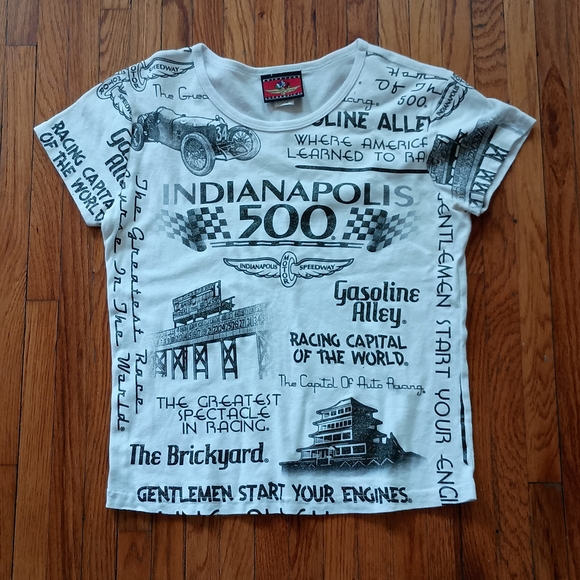 Indianapolis 500 Kids Graphic Tee - White - Picture 1 of 4